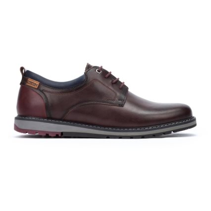 Men's Pikolinos BERNA Lace Up Shoes Brown | NZ L9AQ537